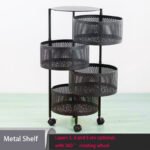 4 Layer Round Shape Kitchen Rack - Image 3