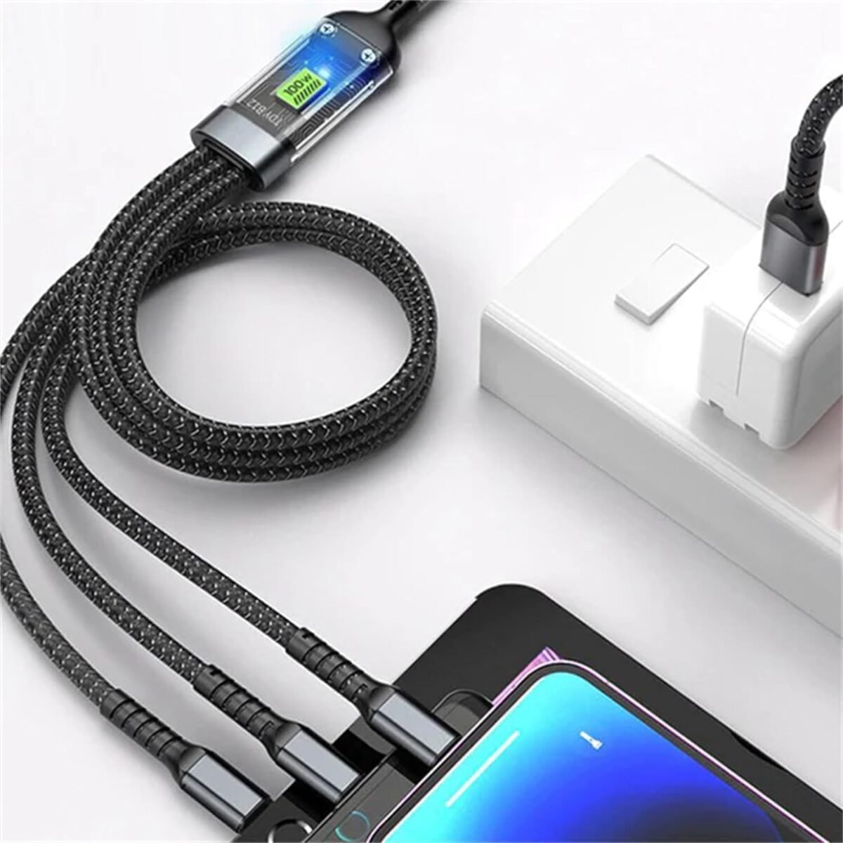 100W Fast Charging USB 3.0 Cable - Image 6