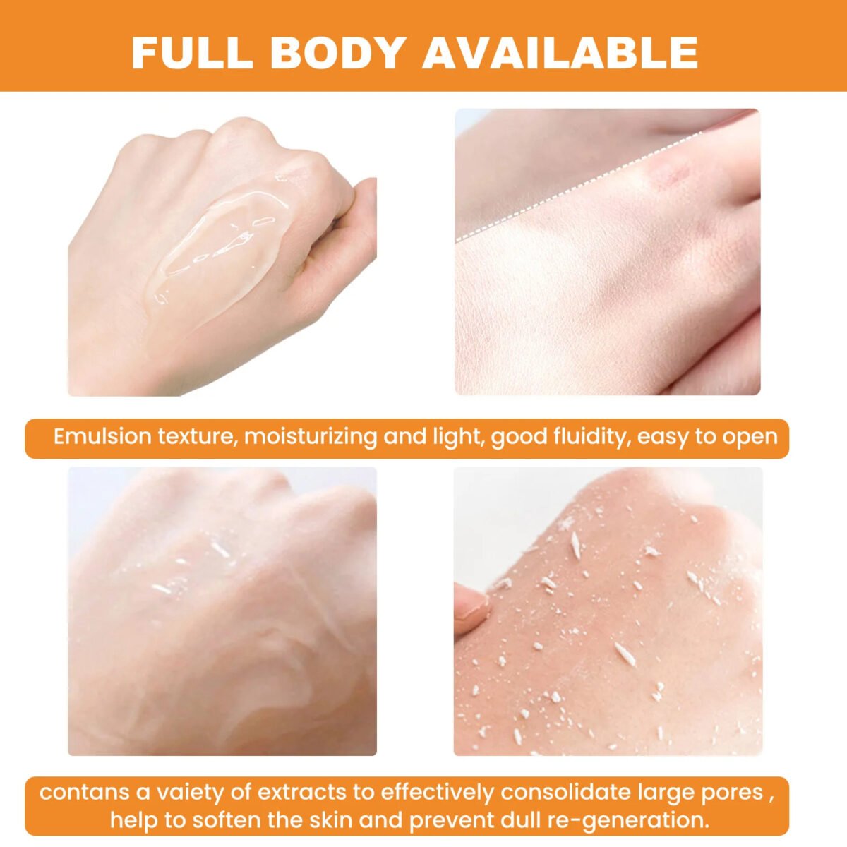 ORANGE EXFOLIATING WHITENING GEL - Image 2